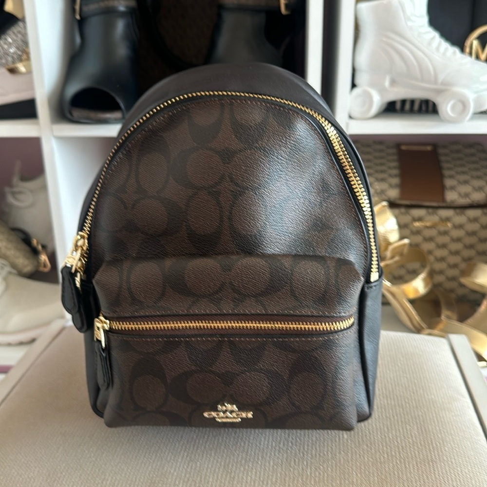 Used Once Small Coach Backpack!